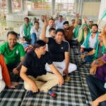 अपेक्स बिल्डर की तानाशाही के ख़िलाफ़ भारतीय किसान यूनियन भानु के धरने का 32 वा दिन