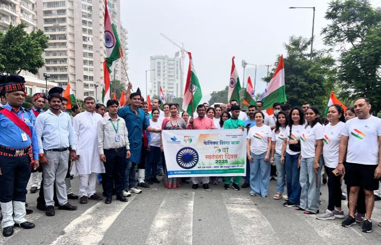 tiranga yatra noida