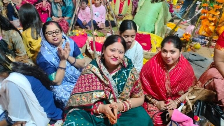 Noida Stadium Chhath Puja festival (1)